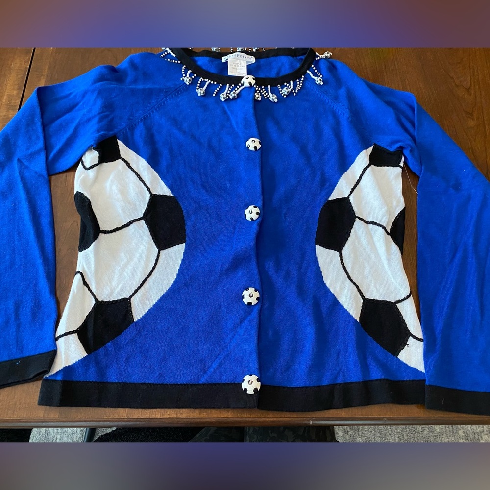 Soccer Cardigan